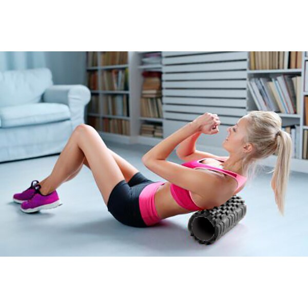 Rola masaj JOCCA 1559, 33cm, negru