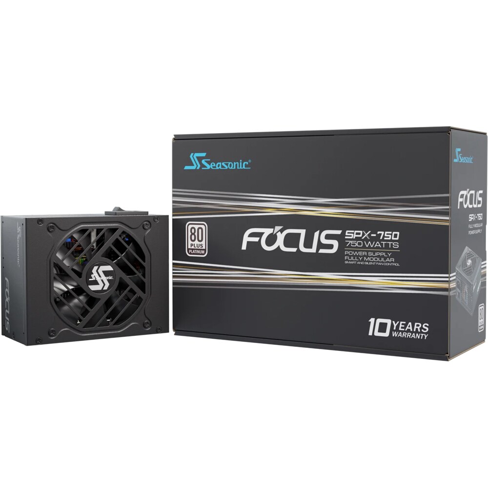 Sursa PC SEASONIC Focus SPX-750 (2021), 750W, 92 mm, 80 PLUS Platinum