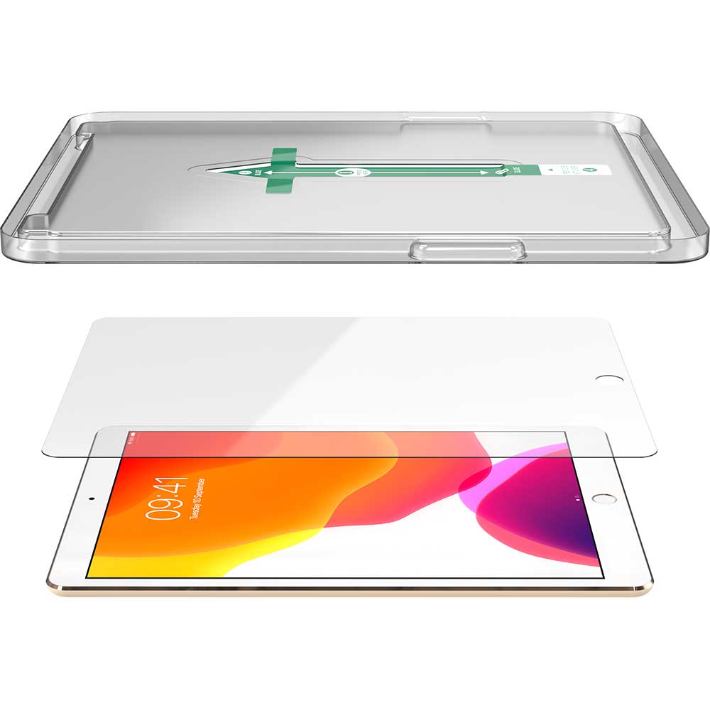 Folie protectie NEXT ONE IPAD-10.2-GLS pentru iPad 10.2 9th Gen/8th Gen/7th Gen/2nd Gen, transparent