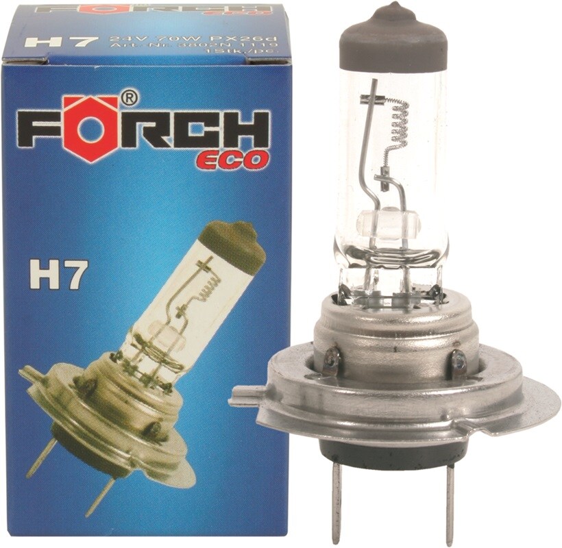 Bec auto FORCH 3801J1117, H7, 12V, 55W 