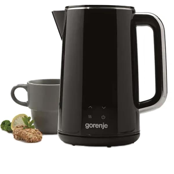 Fierbator apa GORENJE K17DWD, 1.7l, 2200W, negru-argintiu