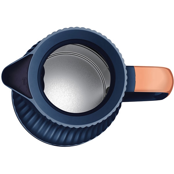 Fierbator apa TEFAL Loft KO251430, 1.7l, 2400W, albastru-auriu