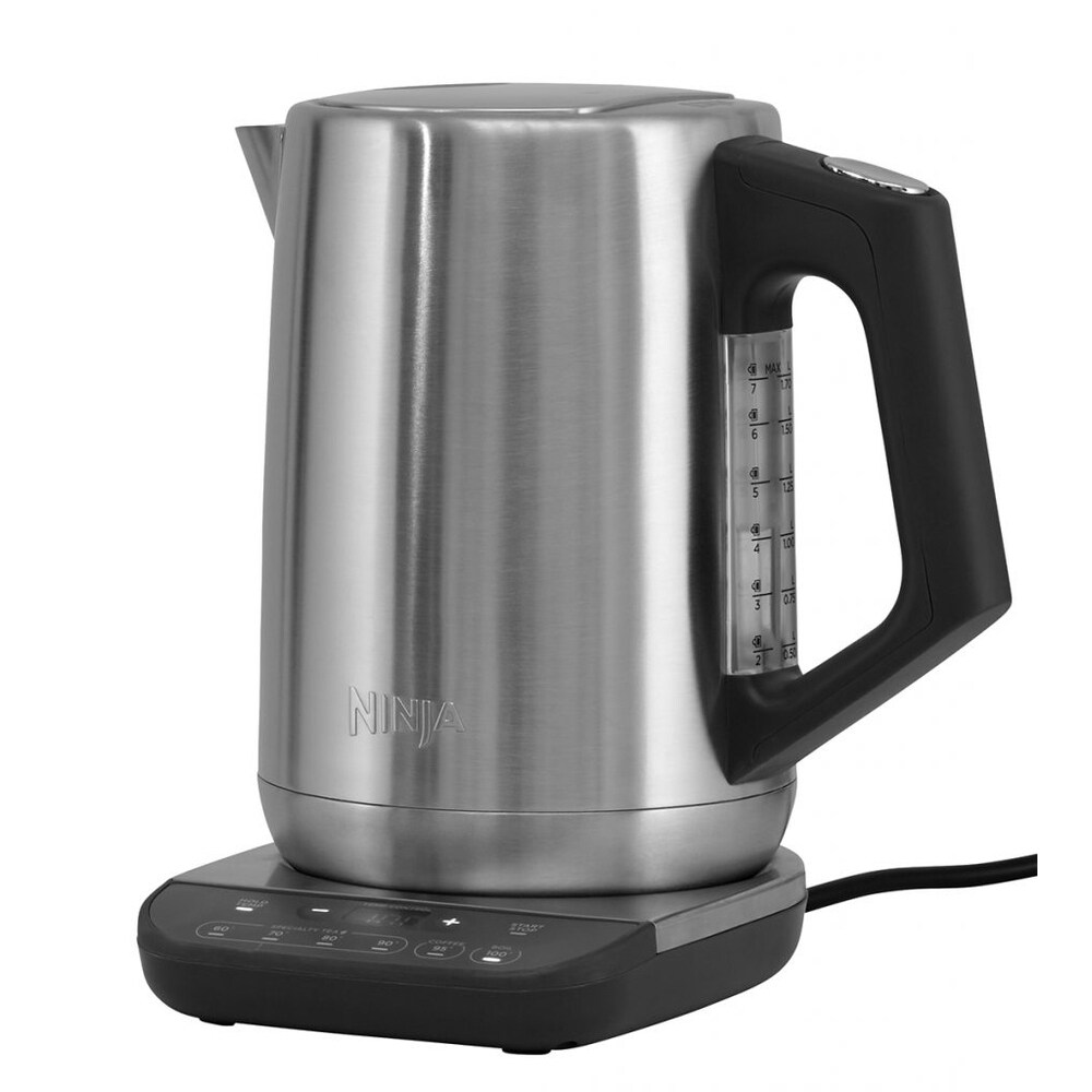 Fierbator apa NINJA KT201EU, 1.7l, 3000W, argintiu-negru