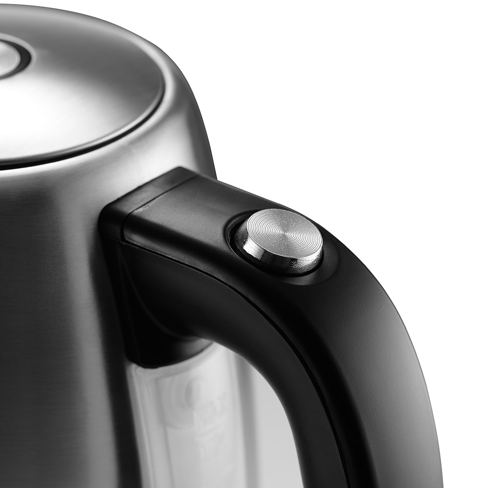 Fierbator apa MYRIA MY4431, 1.7l, 2200W, argintiu-negru 