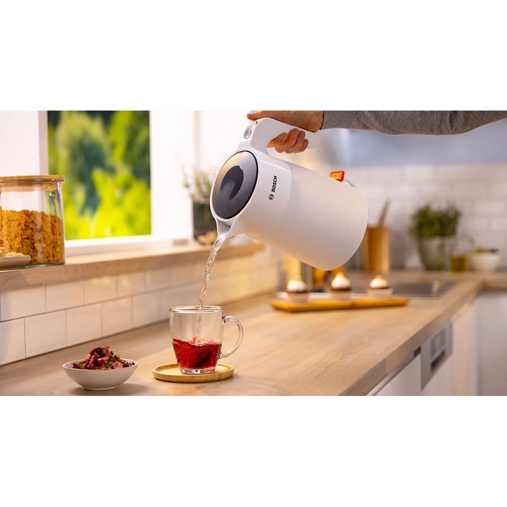 Fierbator apa BOSCH MyMoment TWK2M161, 1.7l, 2400W, alb-gri
