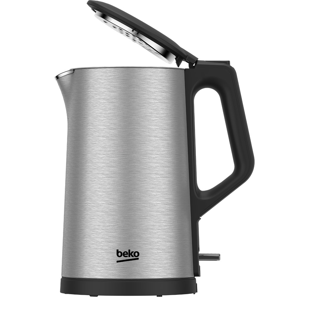 Fierbator apa BEKO WKM7322I, 1.5l, 2150W, argintiu-negru