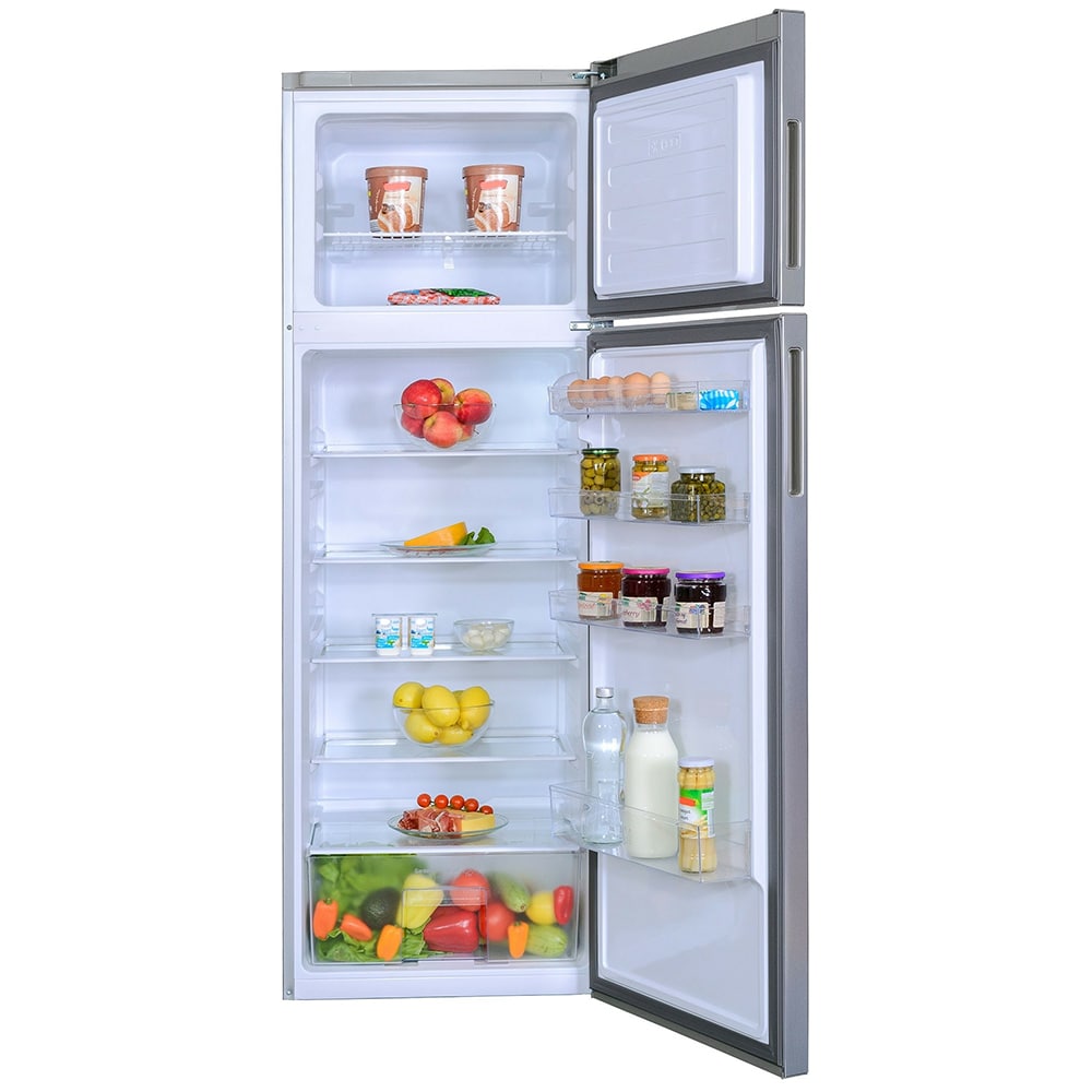 Frigider cu doua usi ARCTIC AD60310M30MT, 306 l, H 175 cm, Clasa F, argintiu