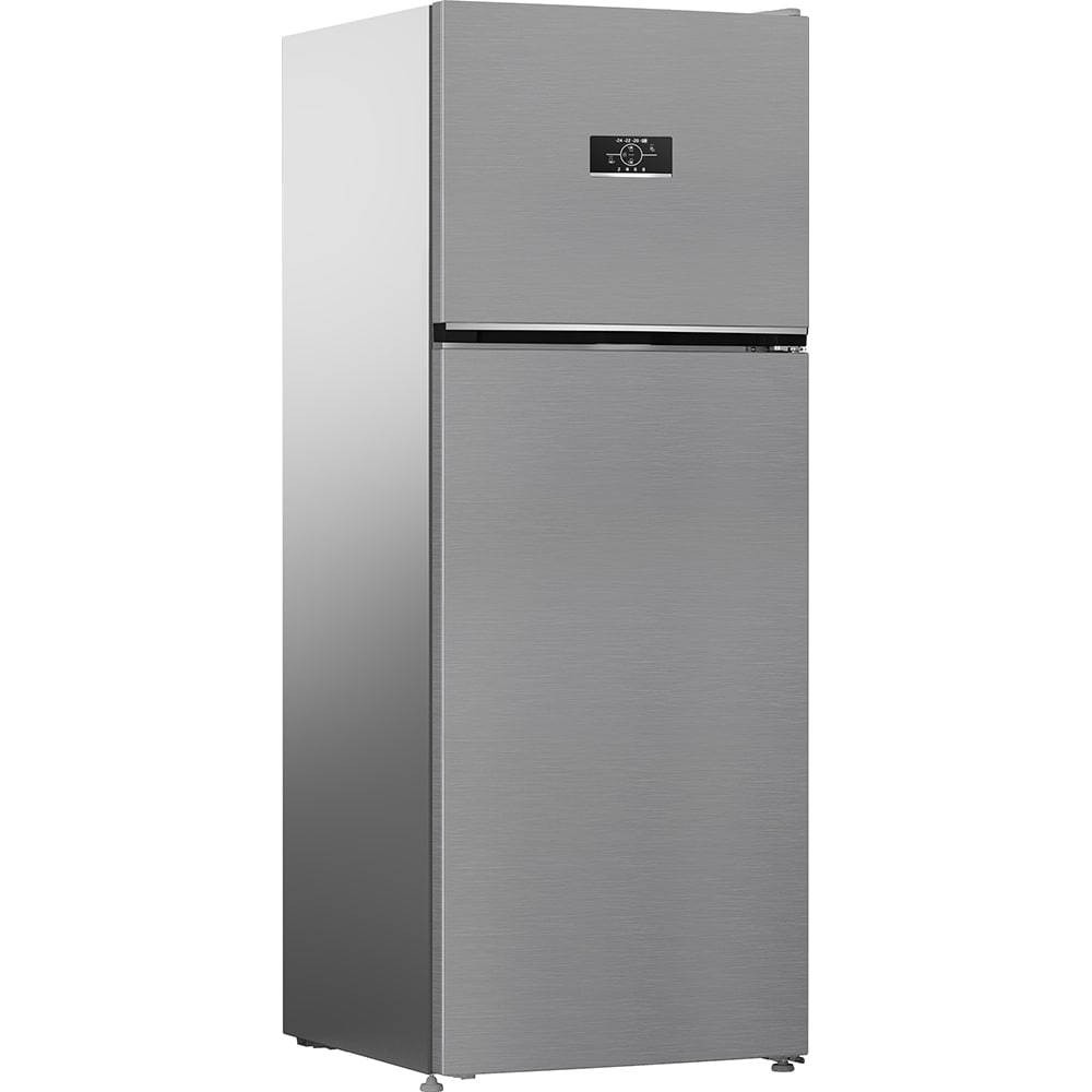 Frigider cu doua usi BEKO B3RDNE504HXB, No Frost, 477 l, H 186.5 cm, Clasa E, argintiu