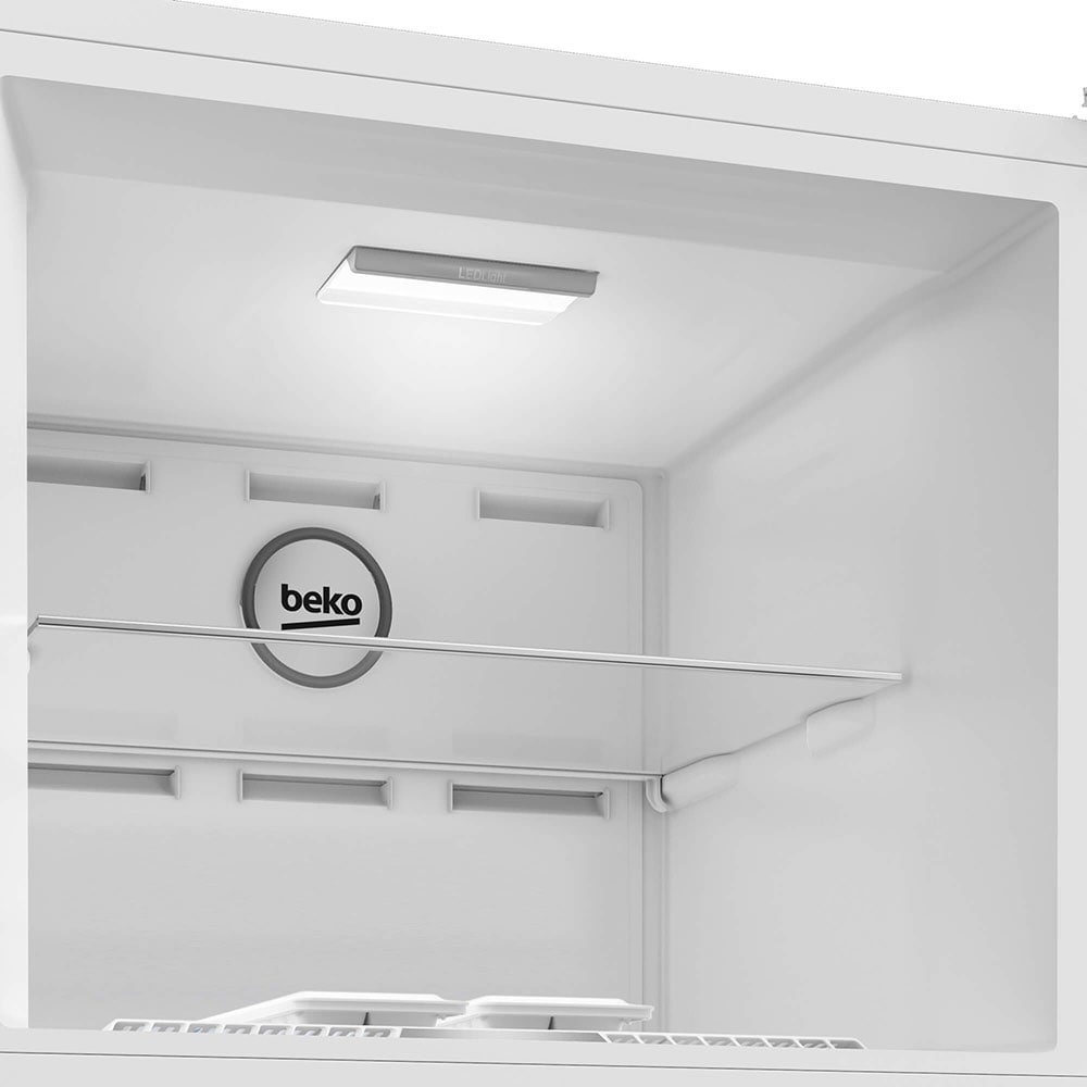 Frigider cu doua usi BEKO B5RDNE504LDXB, No Frost, 477 l, H 186.5 cm, Clasa E, Dozator apa, argintiu