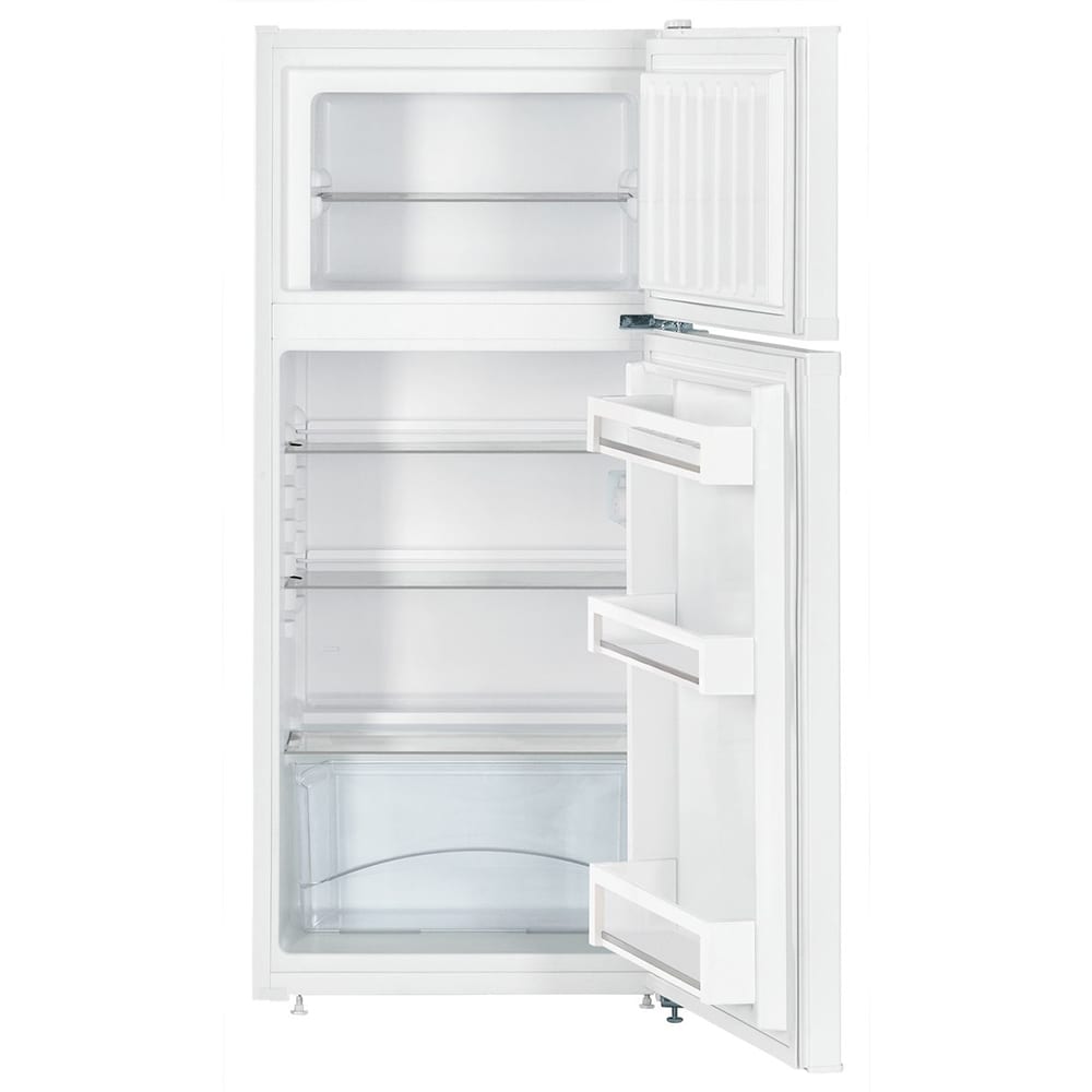Frigider cu doua usi LIEBHERR CTPe211-26, SmartFrost, 196 l, H 124 cm, Clasa E, alb
