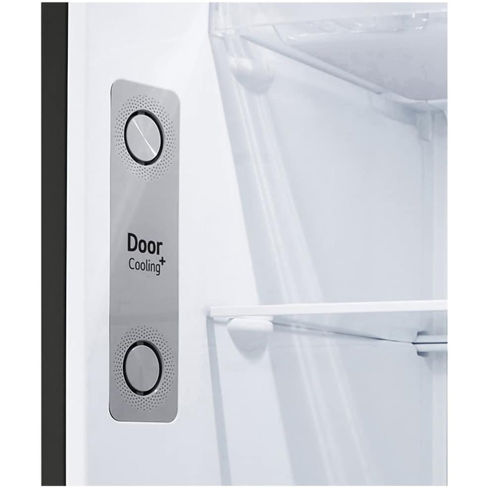 Frigider cu doua usi LG GTBV20PYGKD, No Frost, 266 l, H 168 cm, Clasa E, argintiu