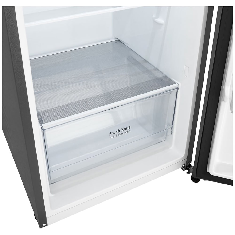 Frigider cu doua usi LG GTBV20PYGKD, No Frost, 266 l, H 168 cm, Clasa E, argintiu