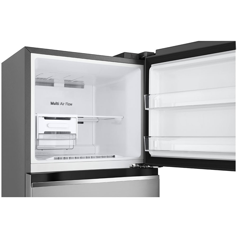Frigider cu doua usi LG GTBV20PYGKD, No Frost, 266 l, H 168 cm, Clasa E, argintiu