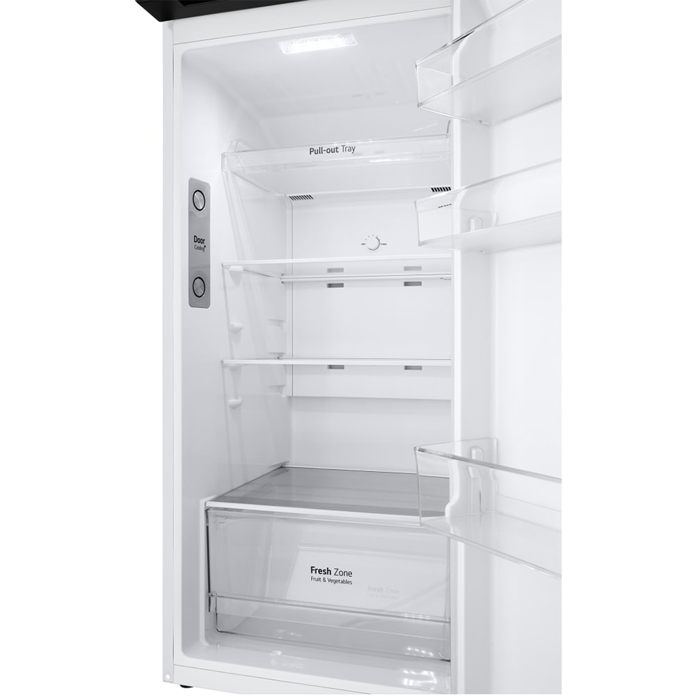 Frigider cu doua usi LG GTBV20SWGKD, Total No Frost, 266 l, H 168 cm, Clasa E, alb