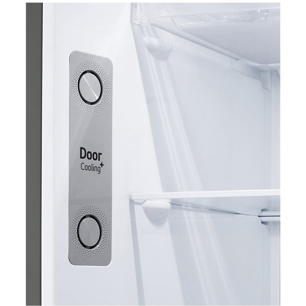 Frigider cu doua usi LG GTBV38PZGKD, No Frost, 335 l, H 172 cm, Clasa E, argintiu