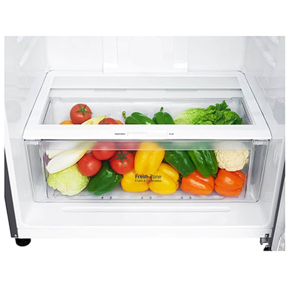 Frigider cu doua usi LG GTF744PZPED, No Frost, 509 l, H 180 cm, Clasa E, argintiu
