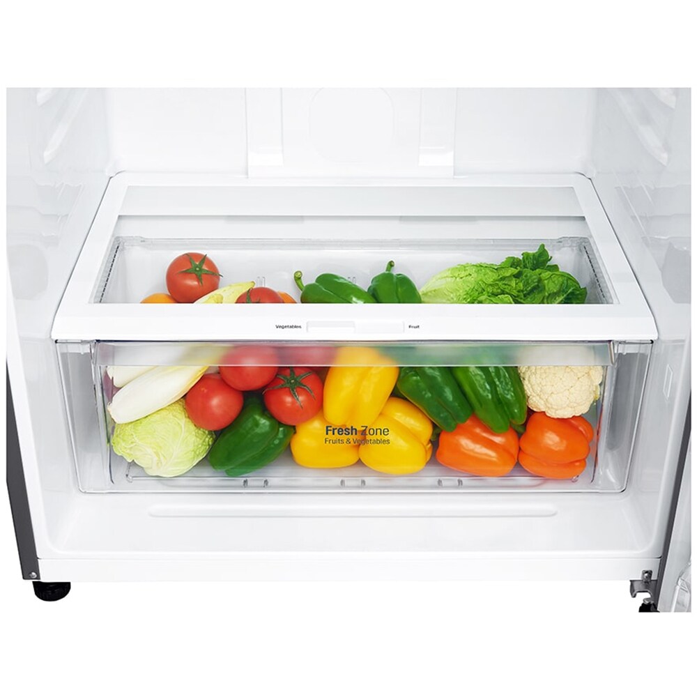 Frigider cu doua usi LG GTF744PZPZD,Total No Frost, 509 l, H 180 cm, Clasa E, Dozator apa, Wi-Fi, inox