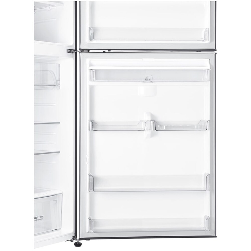 Frigider cu doua usi LG GTF916PZPYD, No Frost, 592 l, H 184 cm, Clasa E, dozator apa, argintiu