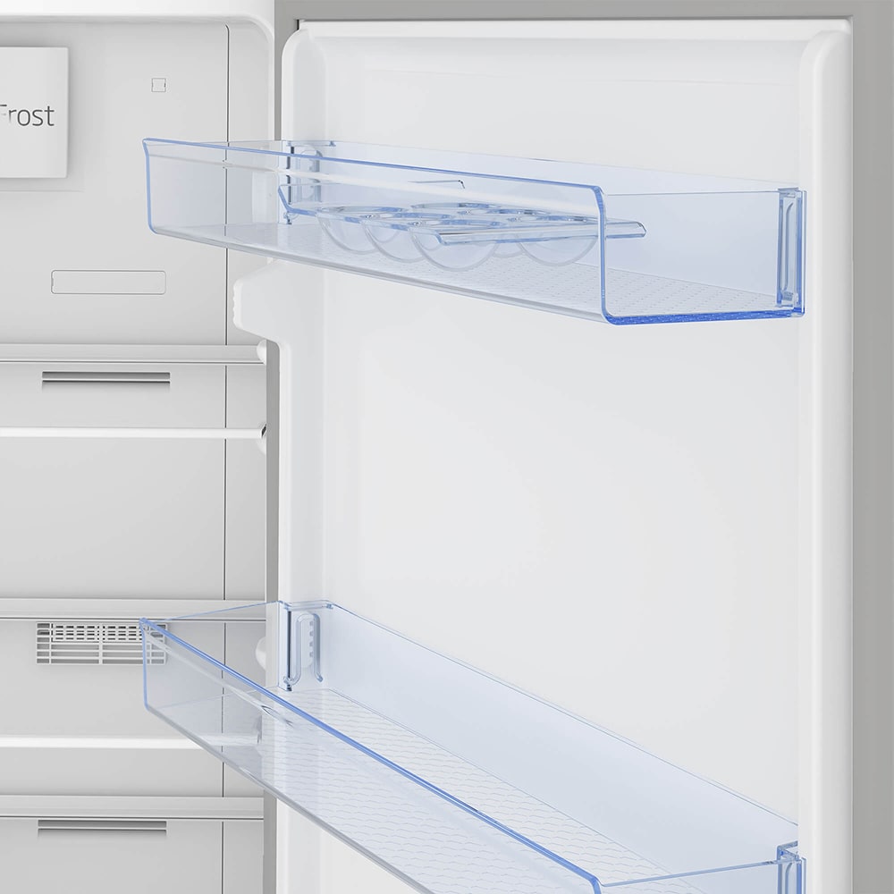 Frigider cu doua usi BEKO RDNE350K30XBN, NeoFrost, 313 l, H 172 cm, Clasa F, inox