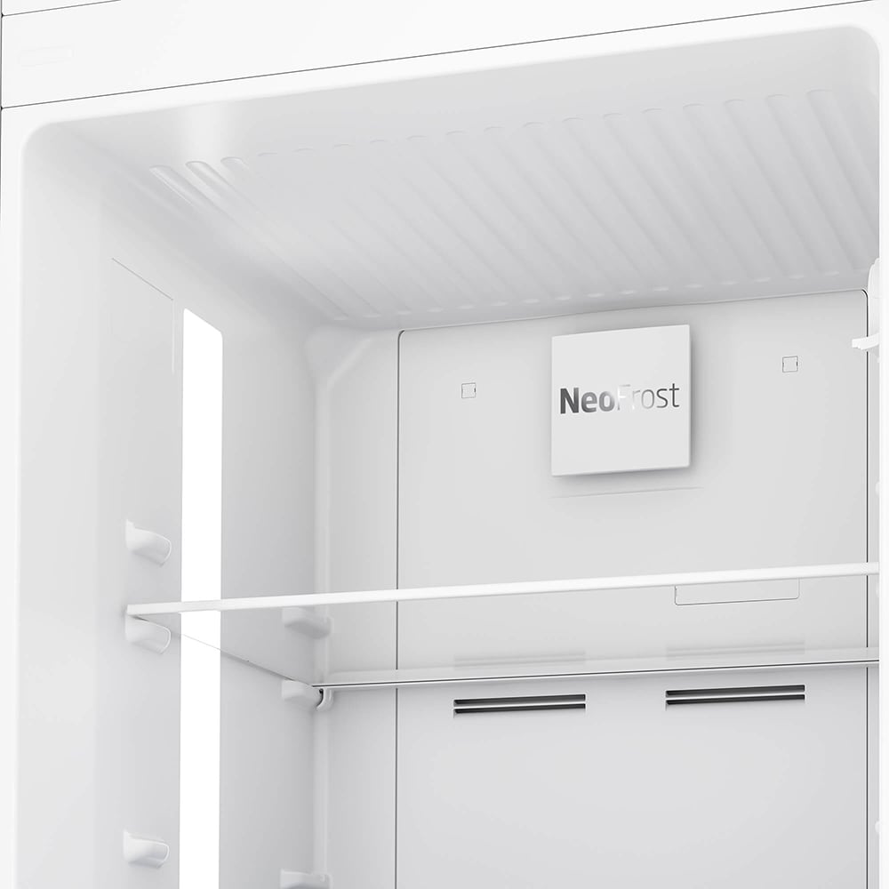 Frigider cu doua usi BEKO RDNE350K30XBN, NeoFrost, 313 l, H 172 cm, Clasa F, inox