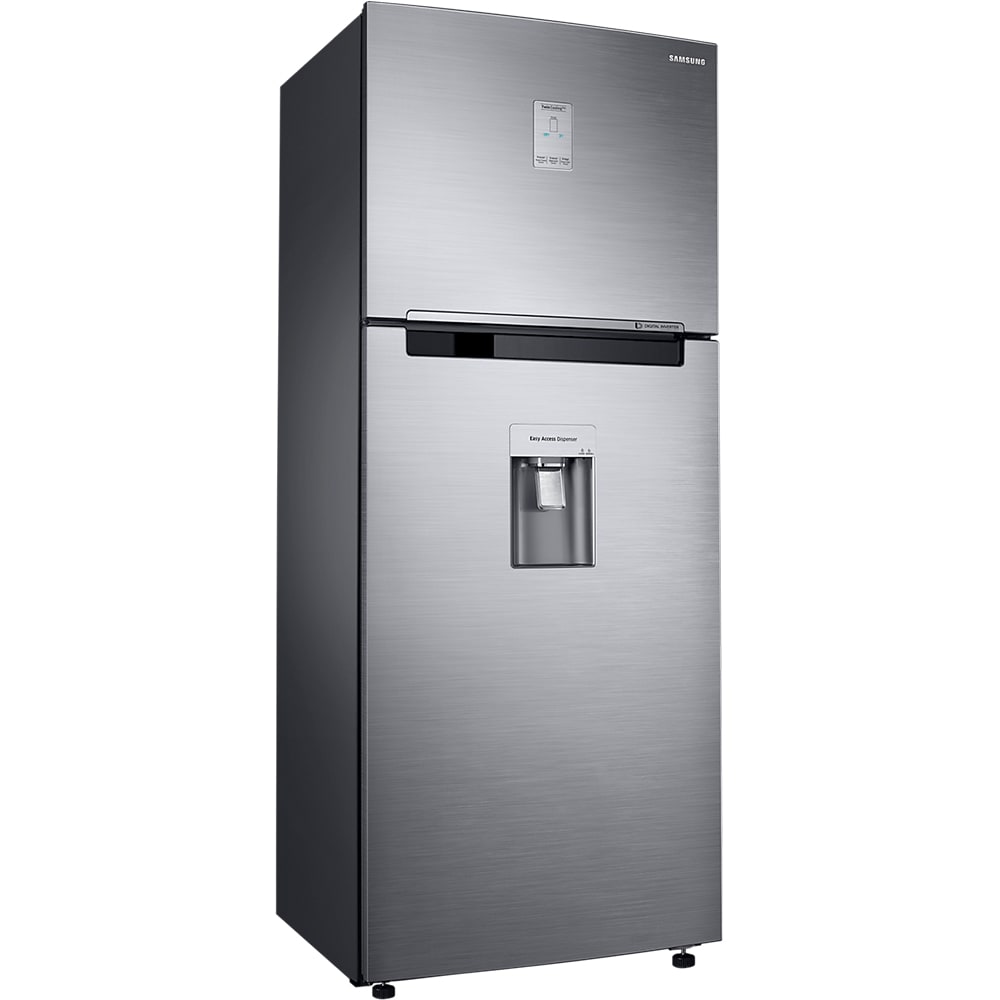Frigider cu doua usi SAMSUNG RT46K6630S9/EO, No Frost, 455 l, H 182.5 cm, Clasa F, Dozator apa, inox
