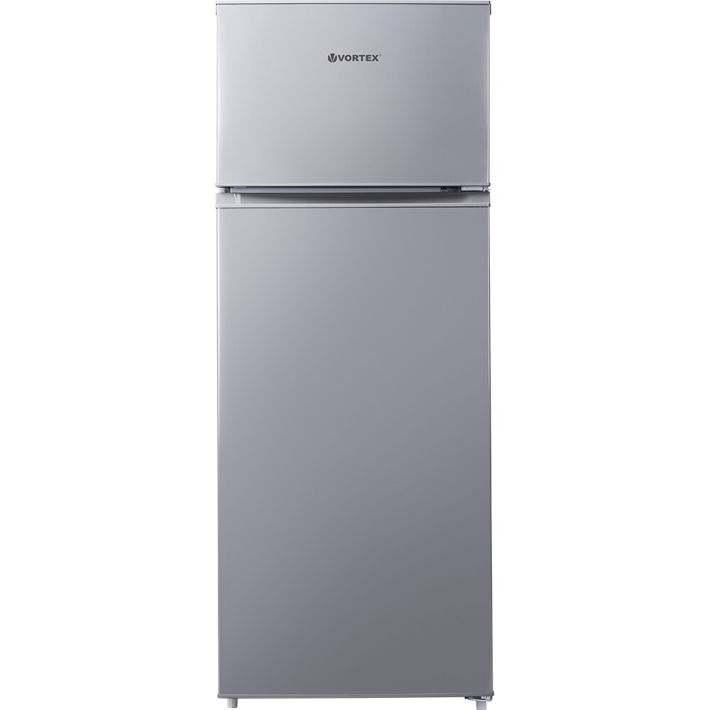 Frigider cu doua usi VORTEX VDD21SSS01S, 210 l, H 143 cm, Clasa F, inox