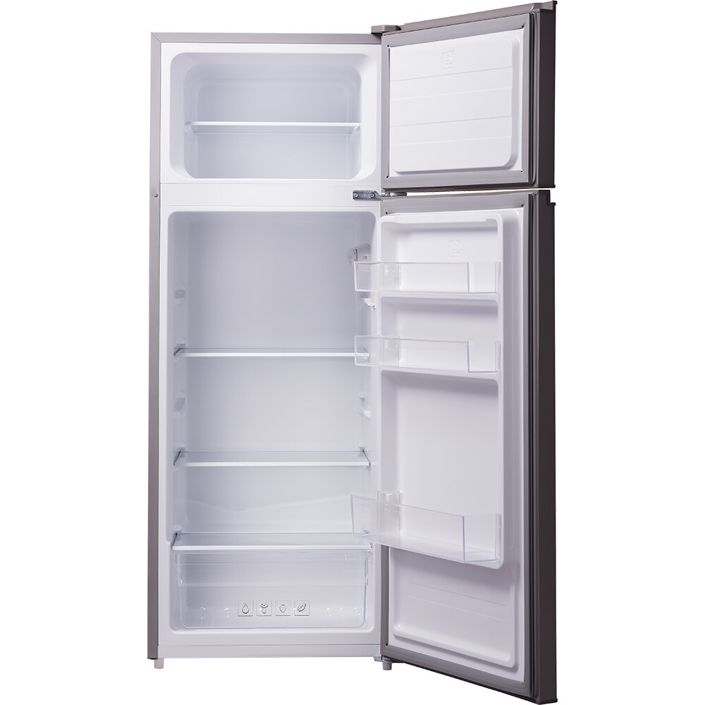 Frigider cu doua usi VORTEX VDD21SSS01S, 210 l, H 143 cm, Clasa F, inox