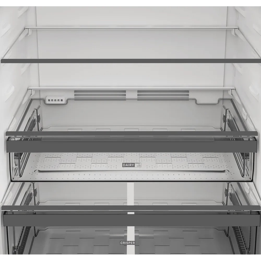 Frigider cu doua usi WHIRLPOOL WHD2 6472 X4E, No Frost, 477 l, H 186.5 cm, Clasa E, inox