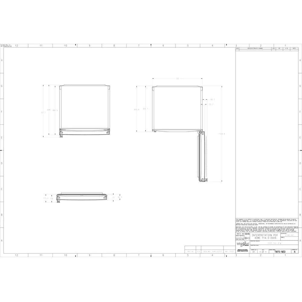 Frigider cu doua usi WHIRLPOOL WT70E 952 X, Total No Frost, 457 l, H 190 cm, Clasa E, inox