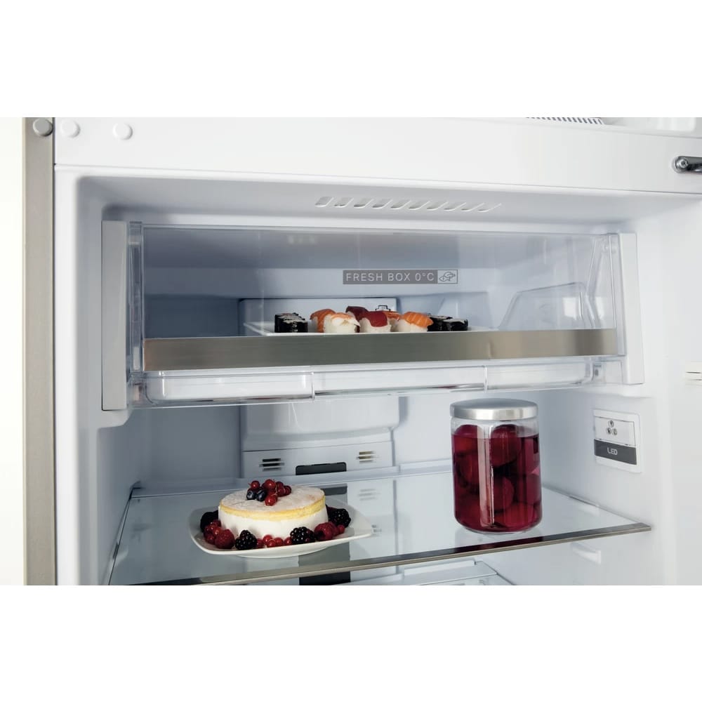 Frigider cu doua usi WHIRLPOOL WT70E 952 X, Total No Frost, 457 l, H 190 cm, Clasa E, inox