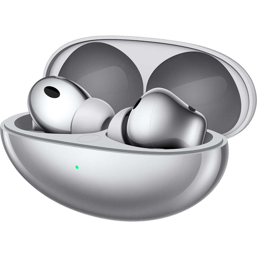 Casti HUAWEI FreeBuds Neo, True wireless, Bluetooth, In-ear, Microfon, Noise Cancelling, Silver
