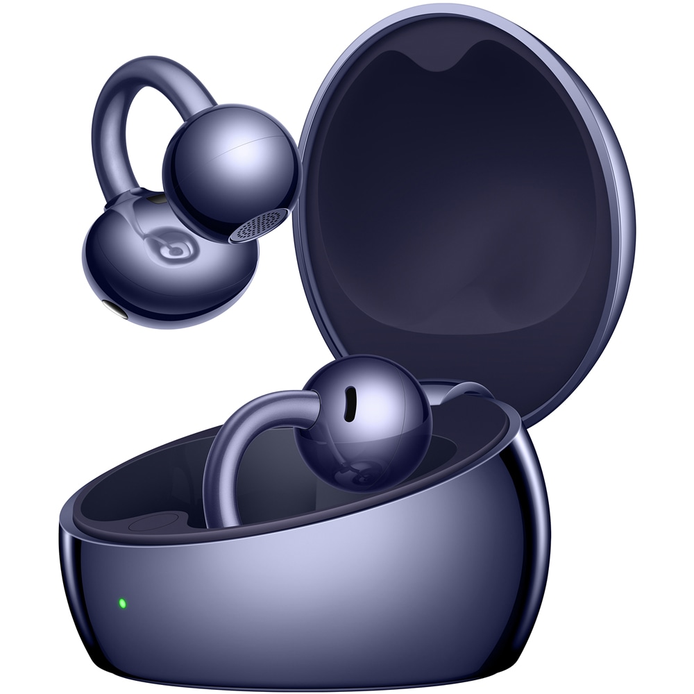 Casti HUAWEI FreeClip 2 S, True wireless, Bluetooth, Open-ear, Microfon, Deepsea Blue