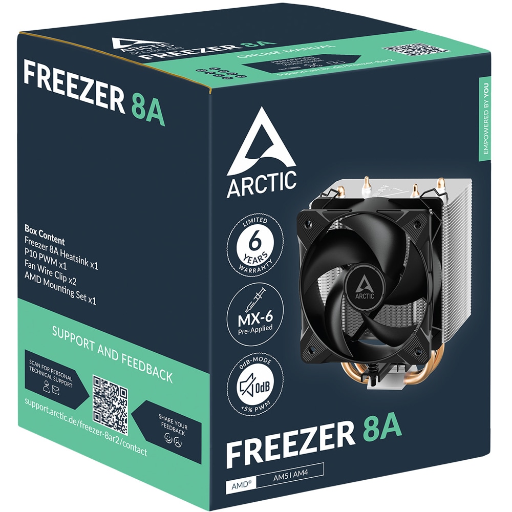 Cooler procesor ARCTIC COOLING Freezer 8A, 100mm, ACFRE00161A