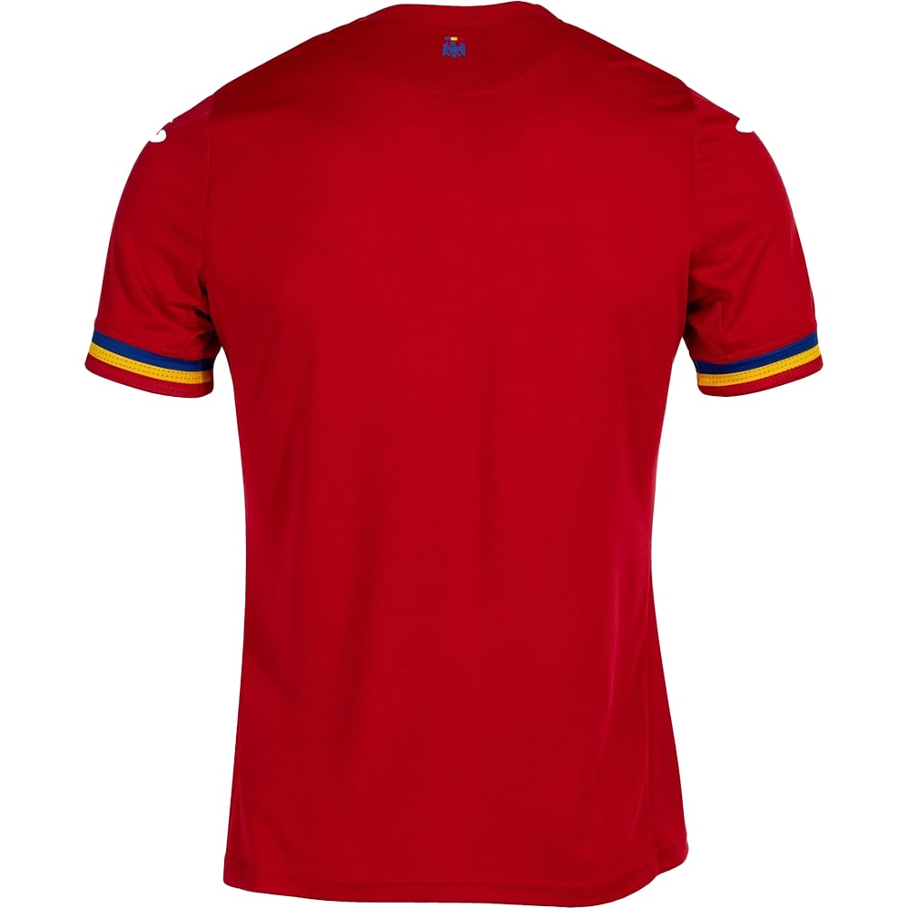 Tricou fotbal de joc JOMA Echipa nationala de Fotbal a Romaniei 2023, marimea XL, rosu