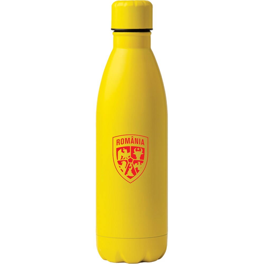 Sticla ECHIPA NATIONALA DE FOTBAL A ROMANIEI, 0.79l, aluminiu, galben