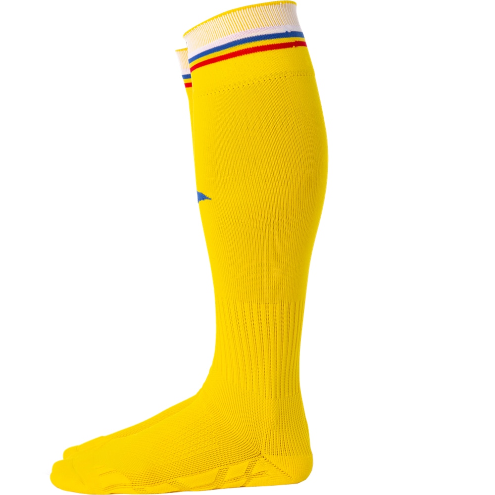 Jambiere fotbal JOMA Echipa Nationala de Fotbal a Romaniei, marimea M (39-42), galben