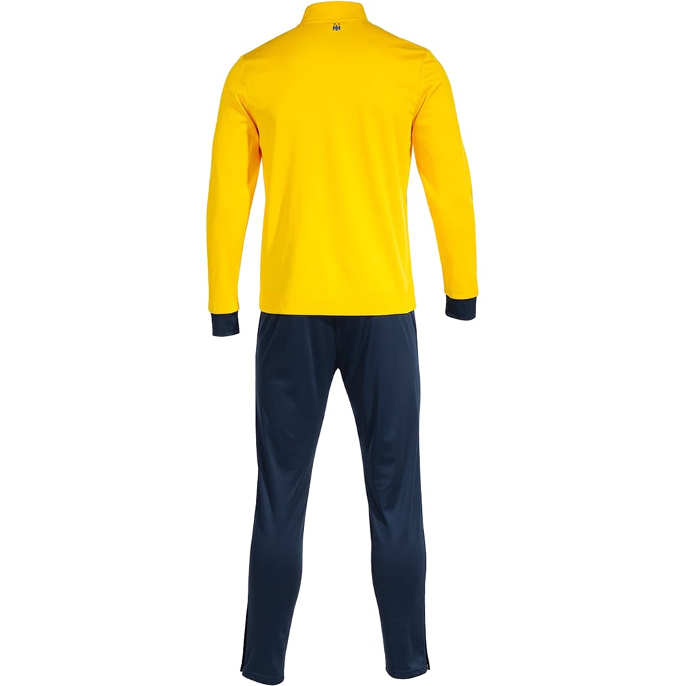 Trening fotbal de prezentare pentru copii JOMA Echipa Nationala de Fotbal a Romaniei 2023, marimea 5XS, galben-bleumarin