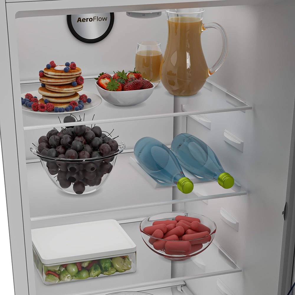 Frigider cu o usa BEKO B1RMLNE444W, No Frost, 365 l, H 186.5 cm, Clasa E, alb