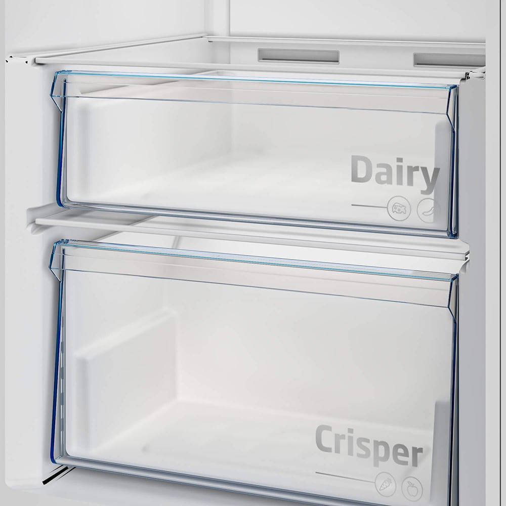 Frigider cu o usa BEKO B1RMLNE444XB, No Frost, 365 l, H 186.5 cm, Clasa E, argintiu