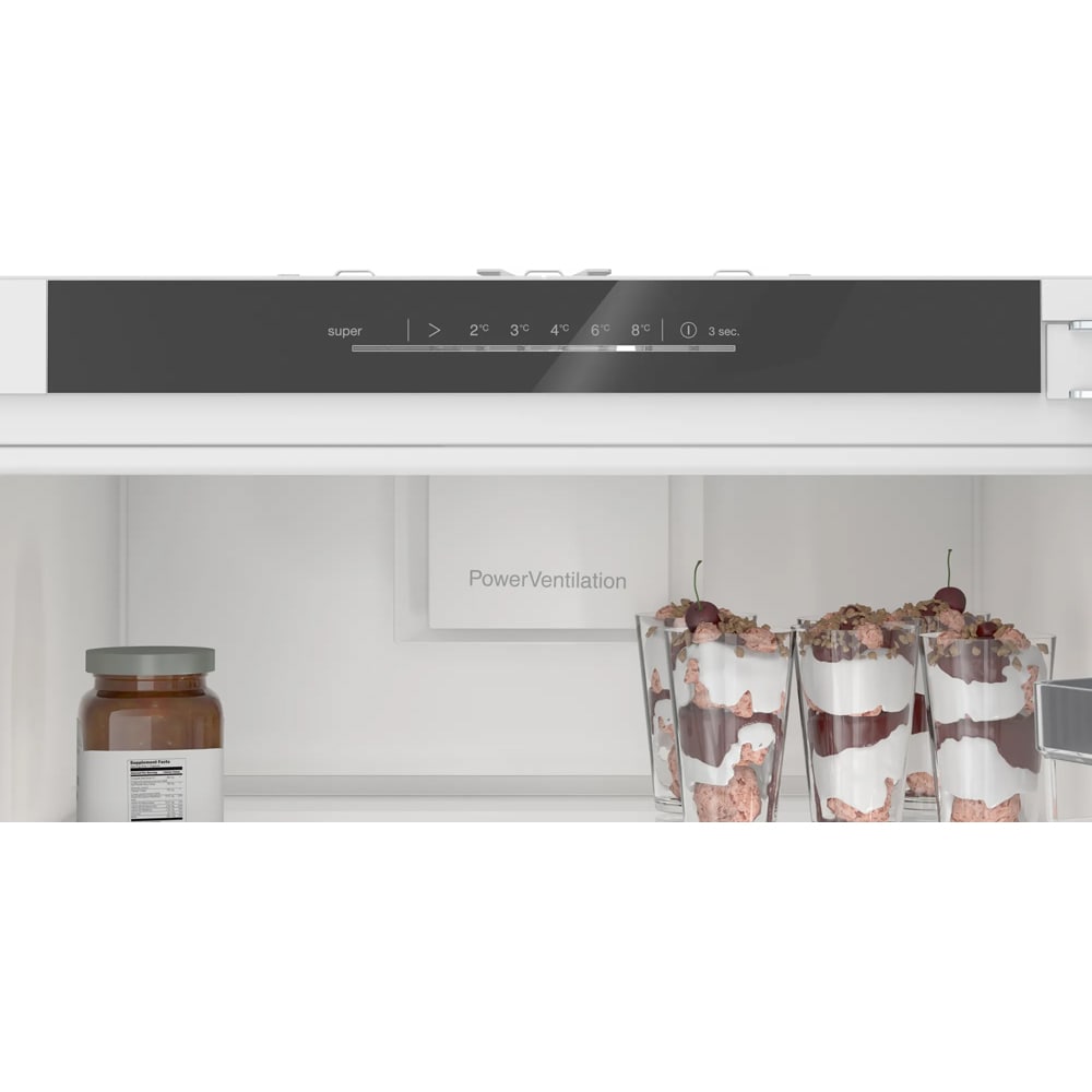 Frigider incorporabil cu o usa BOSCH KIR81VFE0, 310 l, H 177 cm, Clasa E