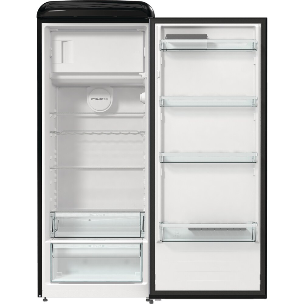 Frigider cu o usa GORENJE ORB615DBK, 247 l, H 152 cm, Clasa D, negru