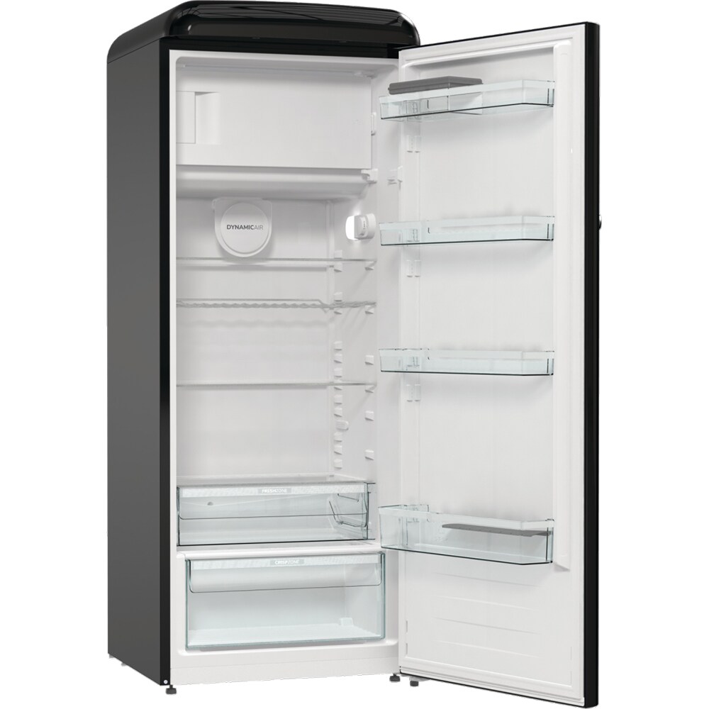 Frigider cu o usa GORENJE ORB615DBK, 247 l, H 152 cm, Clasa D, negru