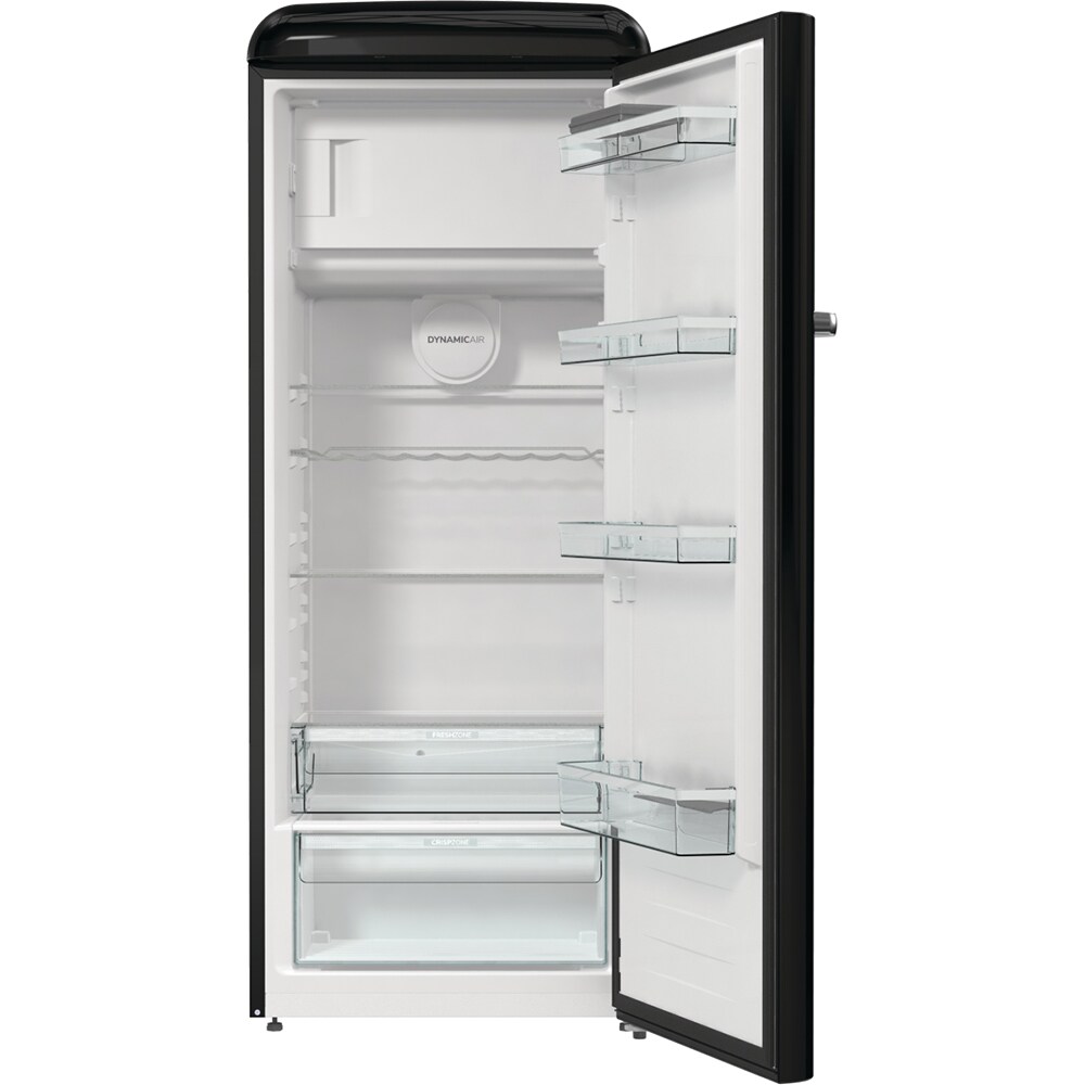 Frigider cu o usa GORENJE ORB615DBK, 247 l, H 152 cm, Clasa D, negru