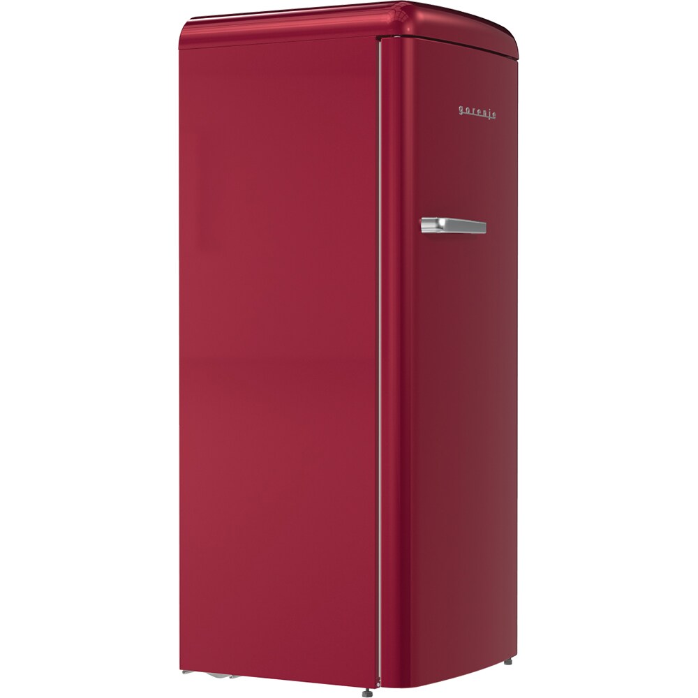 Frigider cu o usa GORENJE ORB615DR, 247 l, H 152 cm, Clasa D, rosu