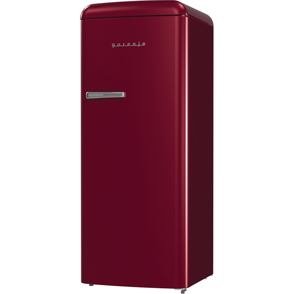 Frigider cu o usa GORENJE ORB615DR, 247 l, H 152 cm, Clasa D, rosu