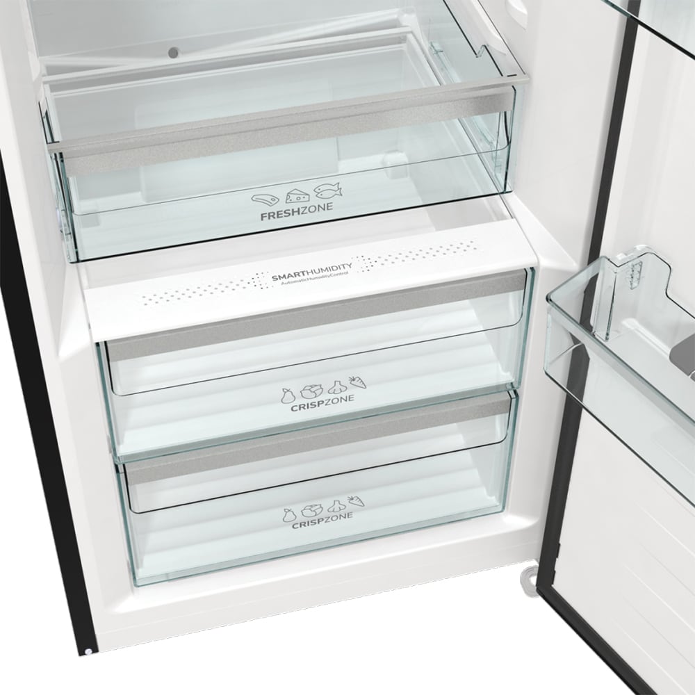 Frigider cu o usa GORENJE R619EABK6, 398 l, H 185 cm, Clasa E, negru