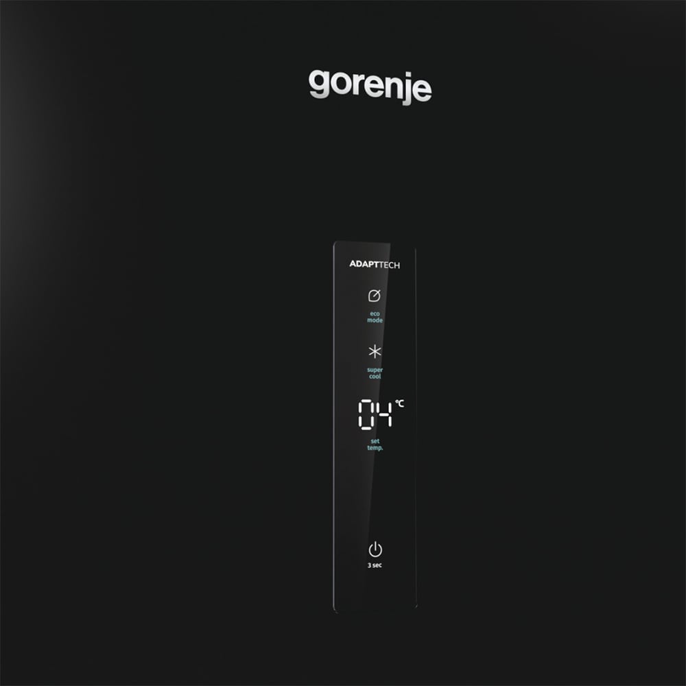 Frigider cu o usa GORENJE R619EABK6, 398 l, H 185 cm, Clasa E, negru