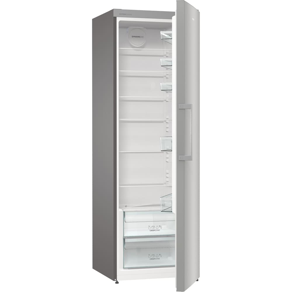 Frigider cu o usa GORENJE R619EES5, 398 l, H 185 cm, Clasa E, argintiu