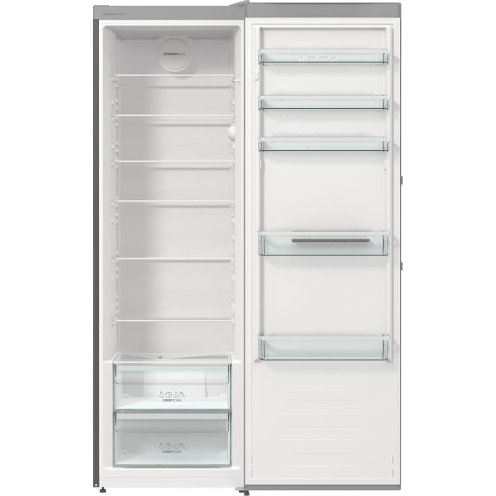 Frigider cu o usa GORENJE R619EES5, 398 l, H 185 cm, Clasa E, argintiu