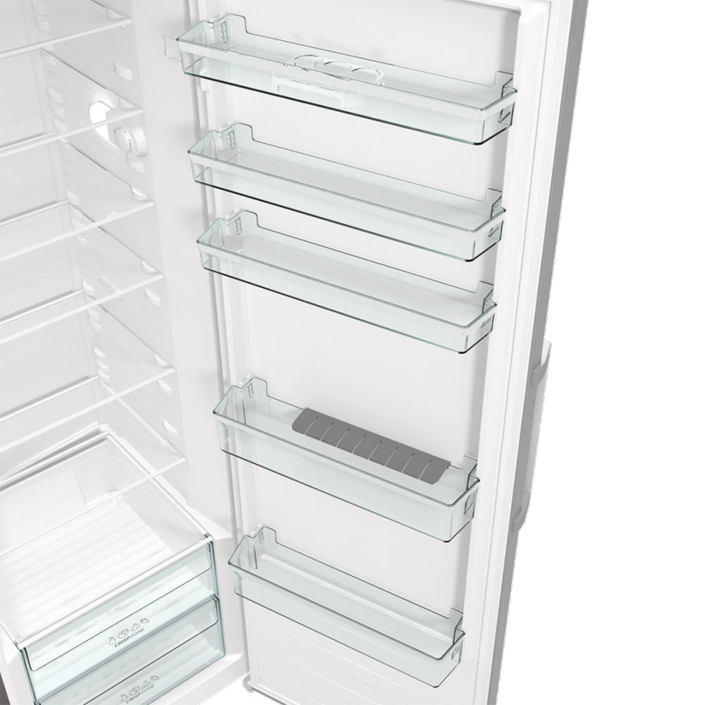 Frigider cu o usa GORENJE R619FES5, 398 l, H 185 cm, Clasa F, argintiu